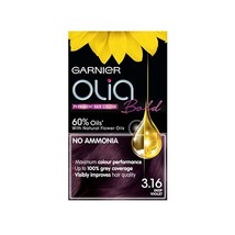 Garnier Olia Permanent Hair Colour 3.16 Deep Violet  - $36.00