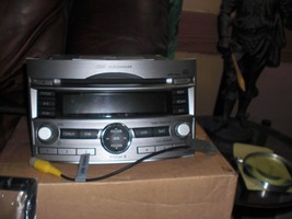 2010 - 2012 Subaru Outback Radio Receiver AM FM 6-Disc CD OEM 86201-AJ60... - $74.25