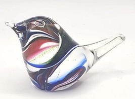 Engebretson Blown Glass Bird Paperweight Figurine PB193/1 - $29.99