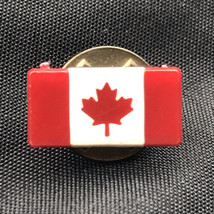 Canada Flag Pin Small Lapel Hat Pinback Mini Canadian Maple Leaf - £7.95 GBP