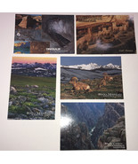lot of 5 Colorado postcards( Black Canyon Of The Gunnison, Rocky Mountain) - $9.32