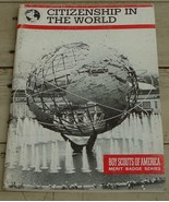 Vintage Boy Scout Booklet, Citizenship in The World, Merit Badge Series ... - €5,93 EUR