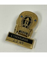 Houston Livestock Show And Rodeo Pin 1985 Youth Education Treasurer Pin ... - $484.29 MXN