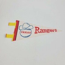 Texas Rangers **RARE** 70s Pennant Flag VTG banner mini MLB Baseball - £14.65 GBP