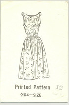 Marian Martin Sewing Pattern 9104 1940&#39;s Misses Dress Size 12 - £14.18 GBP