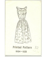 Marian Martin Sewing Pattern 9104 1940&#39;s Misses Dress Size 12 - $24.19 CAD