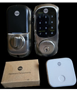 Yale Satin Nickel Assure Lock with Wi-Fi Connected Touchscreen, Smart En... - $94.00