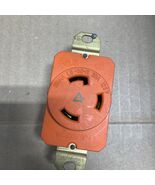 PASS &amp; SEYMOUR IGL530-R NEMA L5-30R 30A 125V Receptacle - Orange Turnlok... - $308.73 MXN