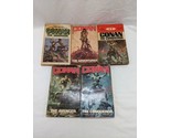 Lot Of (5) Conan The Barbarian Books Warrior Adventurer Conqueror Avenger - $47.51