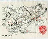 Garmisch Armed Forces Recreation Area Map &amp; 3 Bavarian Zugspitz Railways... - £22.08 GBP