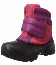 Columbia Girls Rope Tow Kruser Winter Boot Punch Pink Blush Youth Size 7... - $41.58