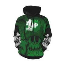 Super Mario Zombie 1up Mushroom Hoodie Adults and Youth - £46.92 GBP
