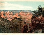 Bright Arrow Trail Vista Grand Canyon Arizona Fred Harvey Phostint Postc... - $3.91
