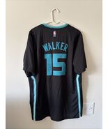 Mens adidas Signed Kemba Walker #15 Hornets Rev30 Sleeved Jersey Sz XL -... - $284.87