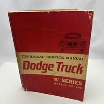 1964 Dodge Truck pickup 100-600 200 300 D W S-series shop service manual wiring - $44.16