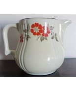 Vintage &quot;Hall&quot; ~ Superior Quality Kitchenware ~ Red Poppy Pitcher ~ Made... - $59.84