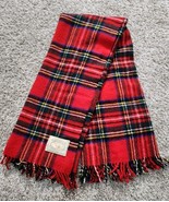 Vtg James Pringle Weavers Wool Blend Throw Blanket Tartan Plaid  46x56 +... - $38.37 CAD