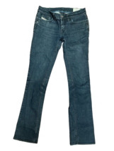 pre-own DIESEL &amp; ADIDAS women&#39;s JEANS sz 28 skinny denim navy blue pants - £21.71 GBP