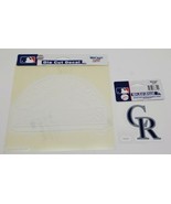 2 Colorado Rockies Baseball Wincraft Die Cut Decal Sticker Lot MLB Colle... - £11.61 GBP