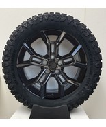 Jeep Gladiator 20" Gloss Black Replica Wheels Blackhawk R/T Tires TPMS S... - $1,959.21