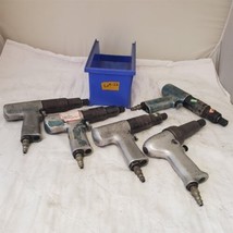 Lot Cleco Pneumatic Pistol Grip 1/4&quot; Air Tool Screwdriver/Nutrunner Tools Lot-22 - £155.80 GBP