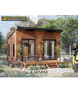 1 bedroom Cabin House Plans, 14x20, Modern Cottage Floor Plans - $56.00