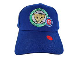 Kane County Cougars Minor League Hat Cap Chicago Cubs Afflilate SGA Blue Class A - $17.29