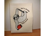 Out Of Print &quot;Slow Readers Club&quot; Cute Sloth IPad Kindle Ebook Cloth Case... - £15.56 GBP