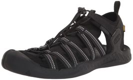 KEEN Men&#39;s Drift Creek H2 Closed Toe Water Sandals, Black/Black, 7 - £61.73 GBP