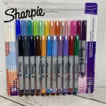 Sharpie Electro Pop Permanent Markers 24 Ct Limited Edition Fine Point - £19.56 GBP