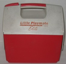 Little Playmate Elite Igloo Red/White Plastic Picnic Drinks Cooler - £13.15 GBP