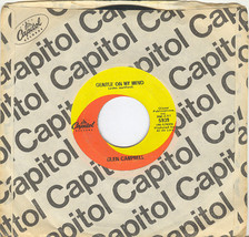 Glen Campbell 45 Rpm Gentle On My Mind - £2.39 GBP