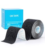 Kinesiology Flex Support Tape 16ft Elastic Athletic Roll Black - $21.77