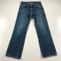 RM Williams Jeans Mens 30x30 Blue Medium Wash Straight Slim Leg Australia - £28.95 GBP