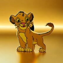 Disney WDW Simba Lion King Young Lion Smiling Sitting Disney Collectible... - $19.87