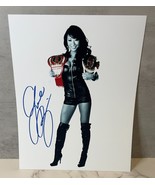 Gail Kim Double Belts Champ Signed Autograph 8x10 WWE TNA AEW NWA WCW ROH - $19.34