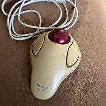 Kensington Orbit Vintage Track Ball Mouse Model 64226 USB Wired Red Ball - $912.02 MXN