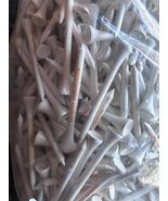 WOLVES FC 50 PRINTED LOOSE WOOD 69MM GOLF TEES. WOLVERHAMPTON WANDERERS. - €8,89 EUR