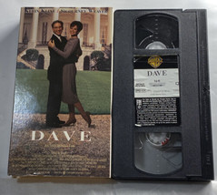 Dave VHS Kevin KLine Sigourney Weaver Tested Used 1993 - £2.15 GBP