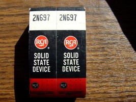 RCA 2N697 Vintage Transistor Pair in factory package - $12.00