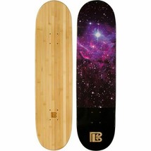 Nebula Graphic Bamboo Skateboard (Deck Only) - £44.12 GBP