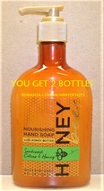 Bath Body Works Sunkissed Citrus Honey Nourishing Hand Soap Honey Butter X 2 - £20.10 GBP