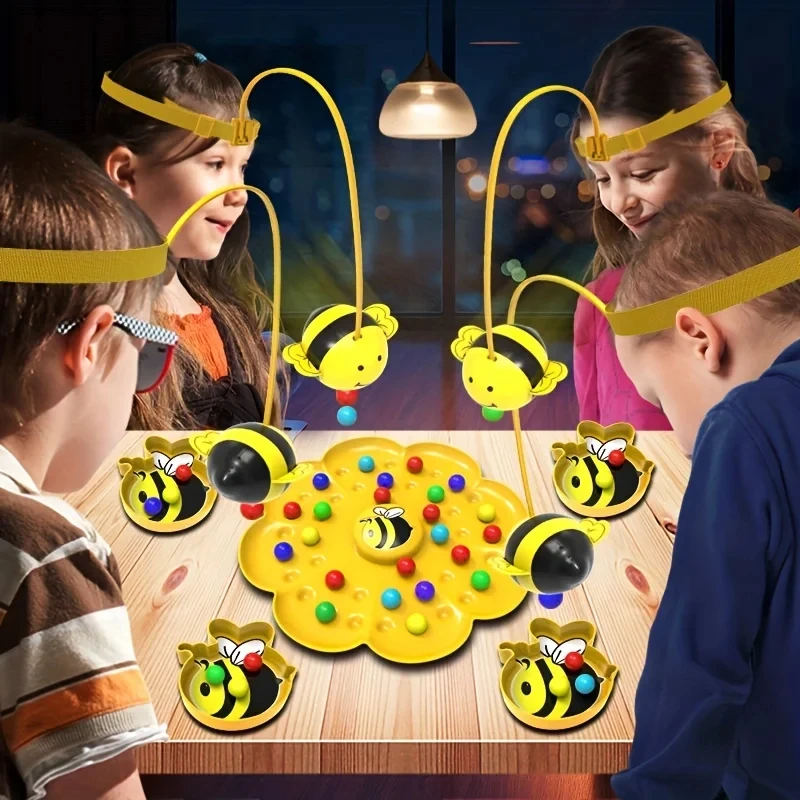 Little Bumblebee Multifunctional Board Game Puzzle Fishing Toys Interactive - £16.84 GBP+