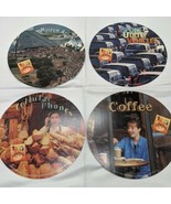 Lot of (4) 1990s Lifestyles Circular Cardboard Collectables With Fun Facts - €12,18 EUR