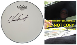 Chad Smith Red Hot Chili Peppers Drummer signed Drumhead COA proof autographed - £185.00 GBP