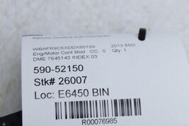 ECU DME 7645143 INDEX 03 4.4L Fits 09-12 BMW 750i 76985 image 12