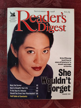 READERS DIGEST Magazine September 1998 Iris Chang Ted Turner Simplify Your Life - $12.60