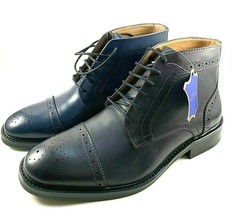 La Milano B51310 Leather Lace Up Men&#39;s Ankle Boots Choose Sz/Color - £44.36 GBP