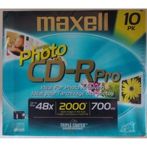 Maxell 648-208 CDR-Pro 80 Blank CDR80 Discs - $46.99