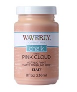 Waverly Inspirations 61163E Chalk Paint, Matte, Pink Cloud, 8 Fl. Oz. - £12.51 GBP